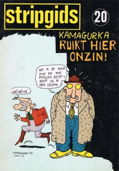Afbeelding van Stripgids #20 - Kamagurka ruikt hier onzin - Tweedehands (BRABANTIA NOSTRA, zachte kaft)