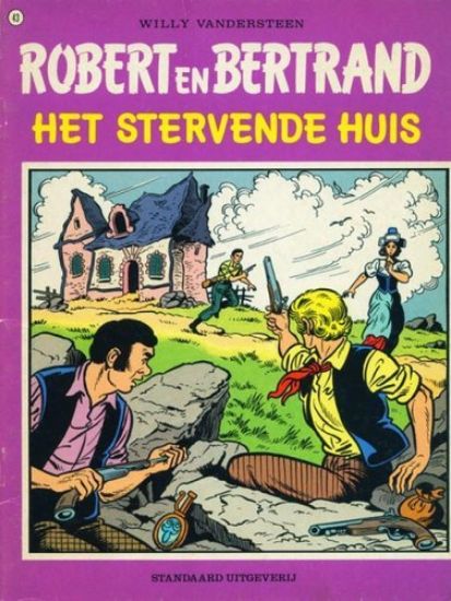 Afbeelding van Robert bertrand #43 - Stervende huis (STANDAARD, zachte kaft)