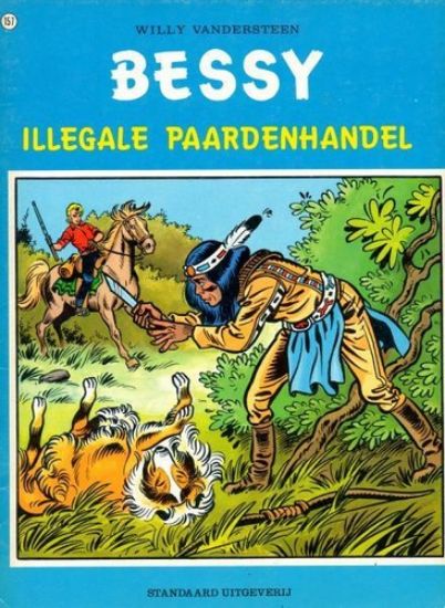 Afbeelding van Bessy #157 - Illegale paardenhandel - Tweedehands (STANDAARD, zachte kaft)