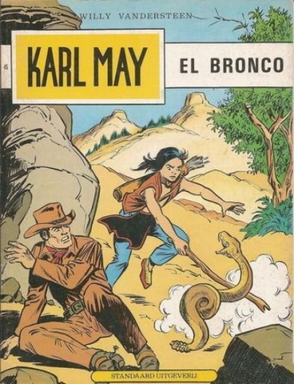 Afbeelding van Karl may #45 - El bronco - Tweedehands (STANDAARD, zachte kaft)