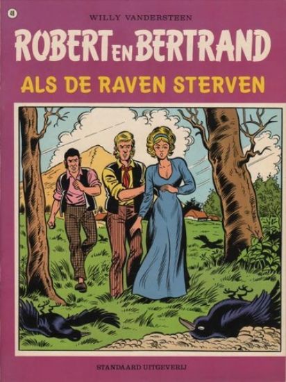 Afbeelding van Robert bertrand #48 - Als de raven sterven - Tweedehands (STANDAARD, zachte kaft)