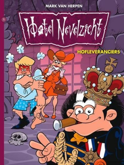 Afbeelding van Hotel nevelzicht #1 - Hofleveranciers (STRIP 2000, zachte kaft)