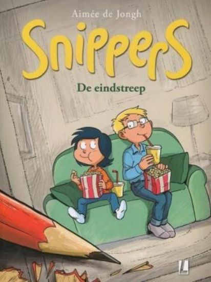 Afbeelding van Snippers #9 - Eindstreep (LUITINGH, zachte kaft)