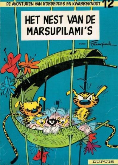 Afbeelding van Robbedoes #12 - Nest van de marsupilami's (garnier) (DUPUIS, zachte kaft)