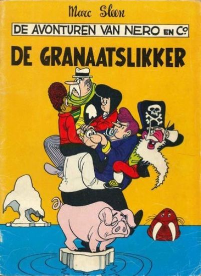Afbeelding van Nero #16 - Granaatslikker - Tweedehands (HET VOLK, zachte kaft)