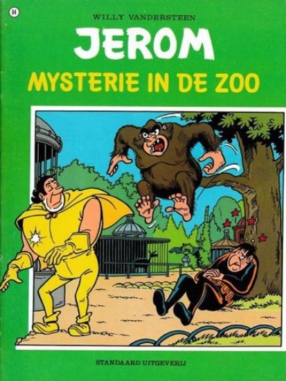 Afbeelding van Jerom #84 - Mysterie in de zoo (STANDAARD, zachte kaft)