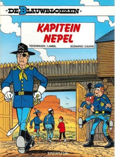 Afbeelding van Blauwbloezen - Kapitein nepel (gb) (DUPUIS, zachte kaft)