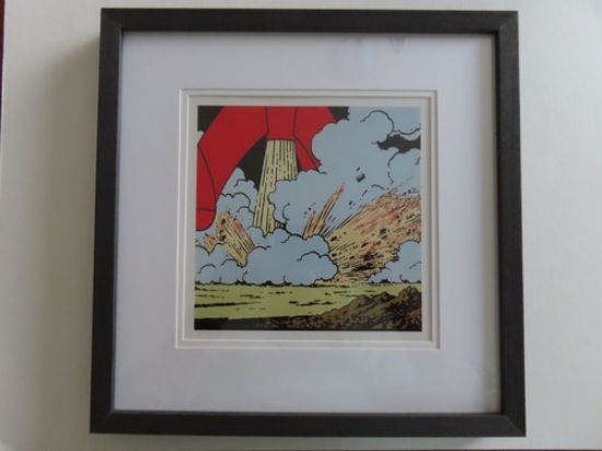 Afbeelding van Raket + kader 30 x 30 cm