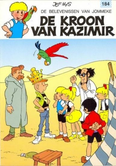 Afbeelding van Jommeke #184 - Kroon van kazimir - Tweedehands (BALLON, zachte kaft)