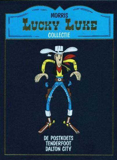 Afbeelding van Lucky luke lekturama #1 - Postkoets/tenderfoot/dalton city (LEKTURAMA, harde kaft)
