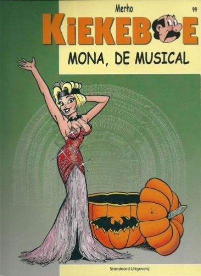 Afbeelding van Kiekeboe #99 - Mona de musical (2e reeks) (STANDAARD, zachte kaft)