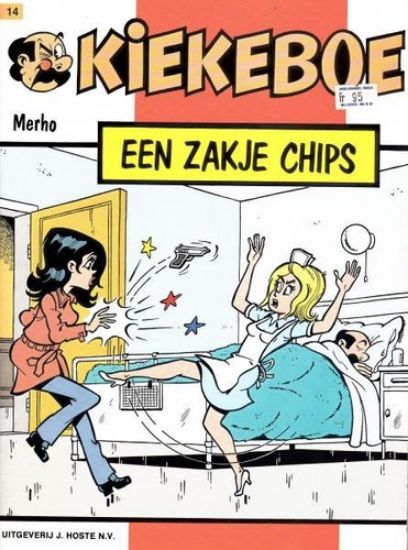 Afbeelding van Kiekeboe #14 - Een zakje chips (kleur) (HOSTE, zachte kaft)