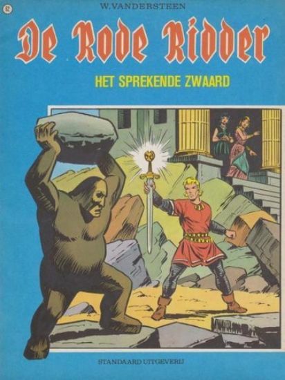 Afbeelding van Rode ridder #62 - Sprekende zwaard(zw/wit) - Tweedehands (STANDAARD, zachte kaft)