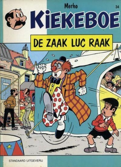 Afbeelding van Kiekeboe #34 - Zaak luc raak (1e reeks) (STANDAARD, zachte kaft)
