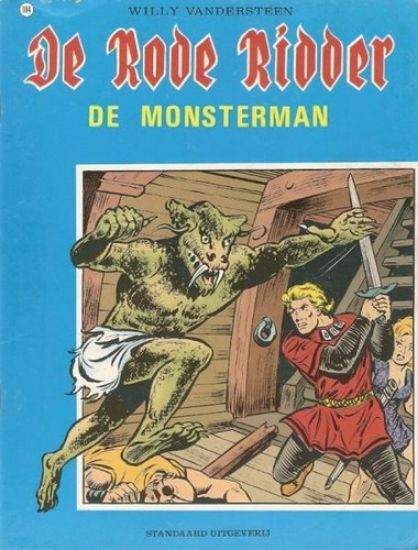 Afbeelding van Rode ridder #104 - Monsterman(zw/wit) (STANDAARD, zachte kaft)