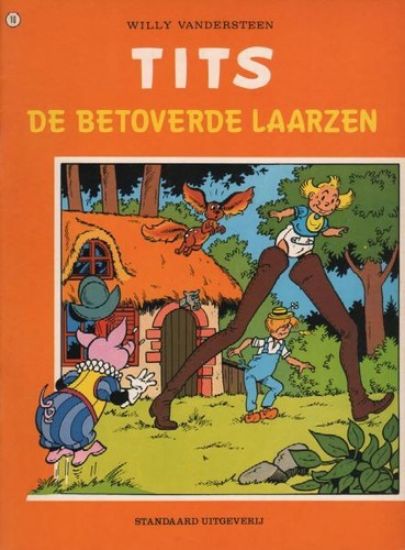 Afbeelding van Tits #10 - Betoverde laarzen (STANDAARD, zachte kaft)