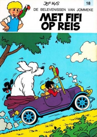 Afbeelding van Jommeke #18 - Met fifi op reis - Tweedehands (HET VOLK, zachte kaft)