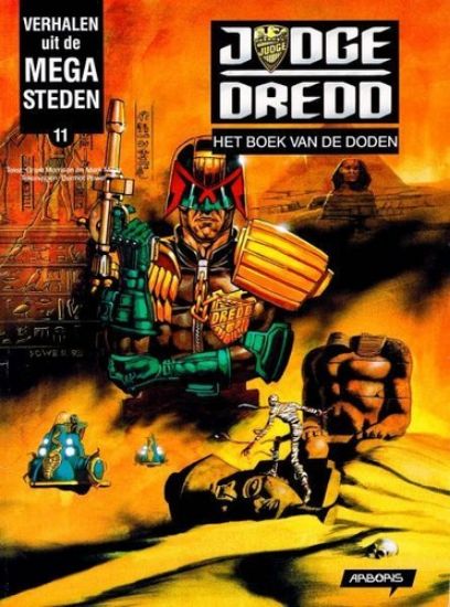 Afbeelding van Verhalen megasteden #11 - Judge dredd boek van de doden (ARBORIS, zachte kaft)