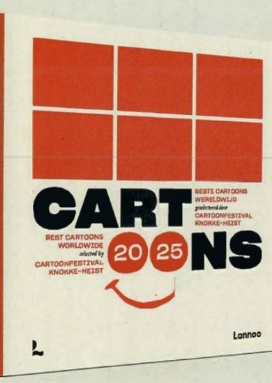 Afbeelding van Cartoonfestival knokke-heist - Cartoons 2025 (DAVIDSFONDS, harde kaft)