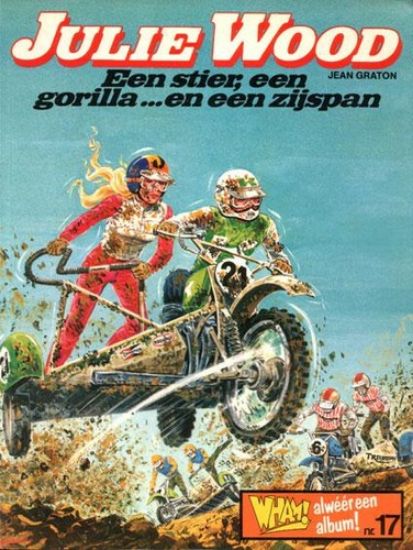 Afbeelding van Julie wood #6 - Stier een gorilla en een zijspan - Tweedehands (HARKO MAGAZINES, zachte kaft)