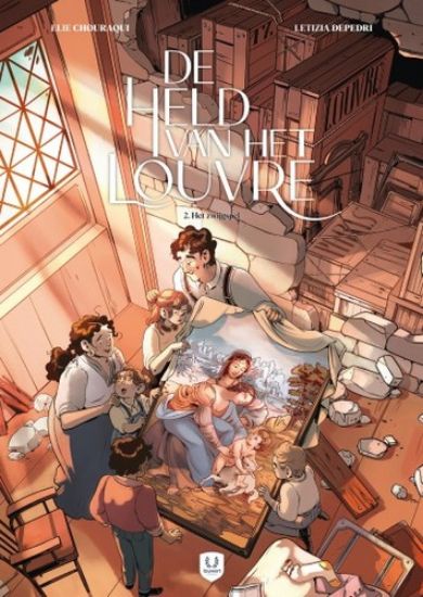 Afbeelding van Held van het louvre #2 - Zwijgspel (LAUWERT, harde kaft)