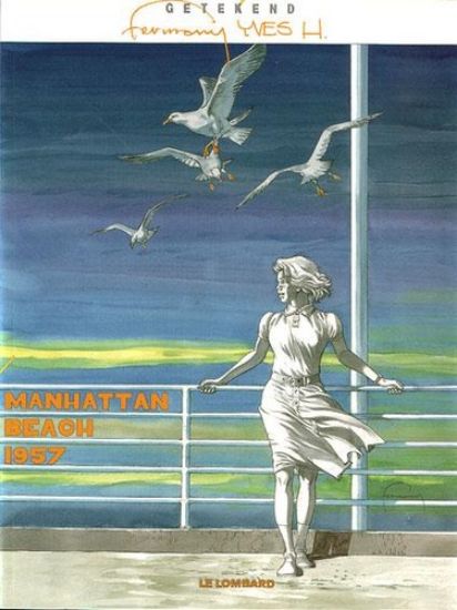Afbeelding van Getekend - Manhattan beach 1957 (LOMBARD, zachte kaft)