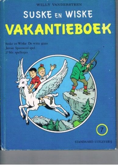 Afbeelding van Suske en wiske vakantieboek #7 - Vakantieboek 1979 - Tweedehands (STANDAARD, harde kaft)