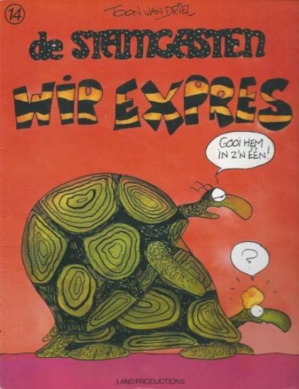 Afbeelding van Stamgasten #14 - Wip expres (LAND PRODUCTIONS, zachte kaft)