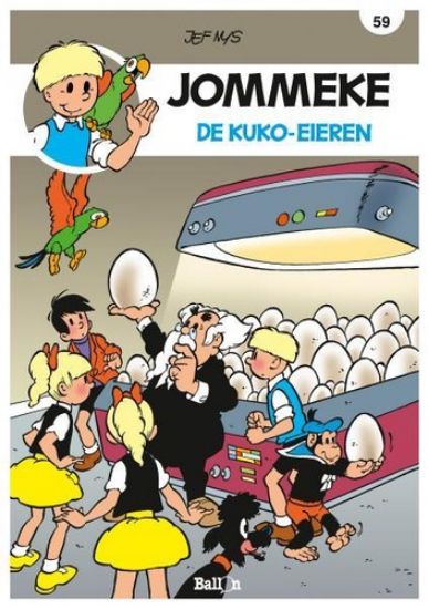 Afbeelding van Jommeke #59 - Kuko-eieren (BALLON, zachte kaft)