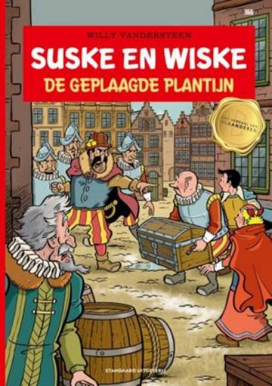 Afbeelding van Suske en wiske #366 - Geplaagde plantijn - Tweedehands (STANDAARD, zachte kaft)
