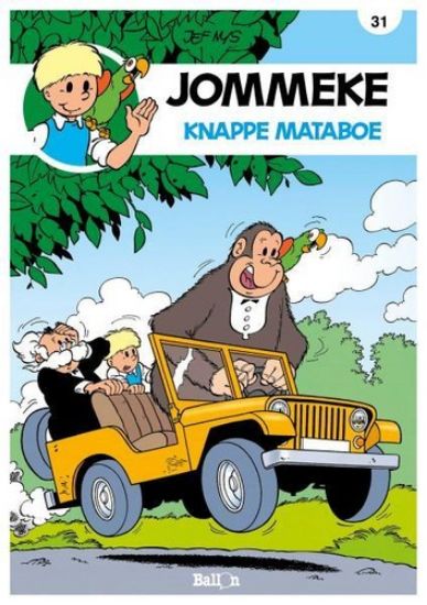 Afbeelding van Jommeke #31 - Knappe mataboe (BALLON, zachte kaft)