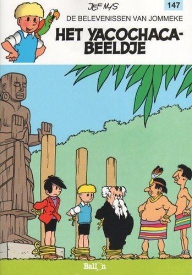 Afbeelding van Jommeke #147 - Yacochacabeeldje (BALLON, zachte kaft)