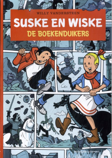 Afbeelding van Suske en wiske #376 - Boekenduikers - Tweedehands (STANDAARD, zachte kaft)