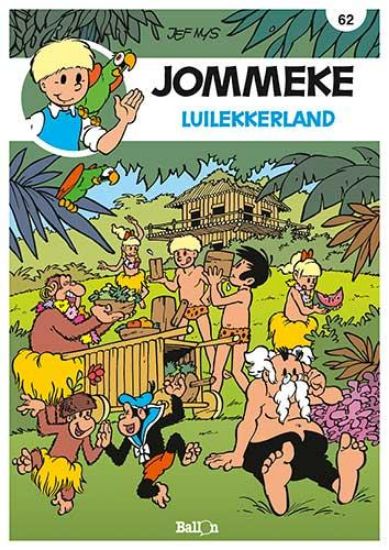 Afbeelding van Jommeke #62 - Luilekkerland - Tweedehands (STANDAARD, zachte kaft)