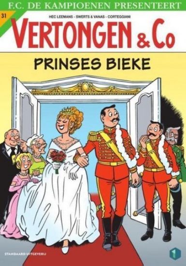 Afbeelding van Vertongen & co #31 - Prinses bieke - Tweedehands (STANDAARD, zachte kaft)