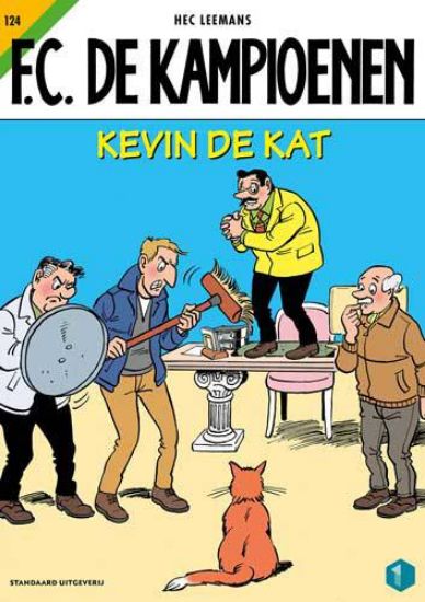 Afbeelding van Fc kampioenen #124 - Kevin de kat - Tweedehands (STANDAARD, zachte kaft)