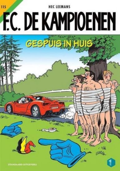 Afbeelding van Fc kampioenen #115 - Gespuis in huis - Tweedehands (STANDAARD, zachte kaft)