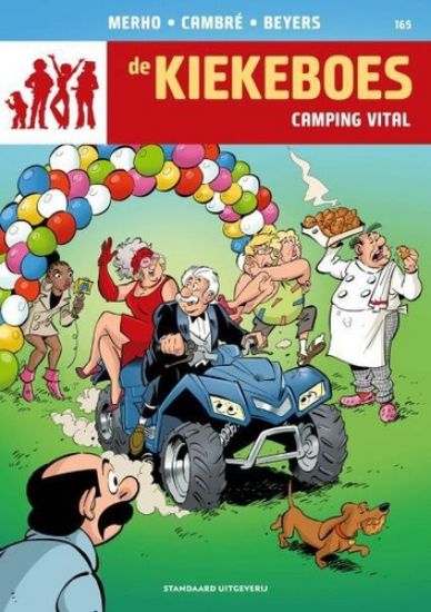 Afbeelding van Kiekeboes #165 - Camping vital (STANDAARD, zachte kaft)