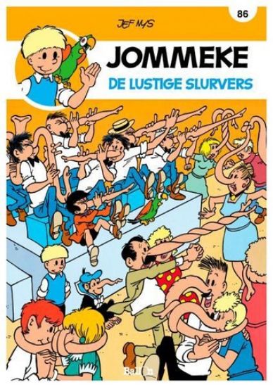 Afbeelding van Jommeke #86 - Lustige slurvers (BALLON, zachte kaft)