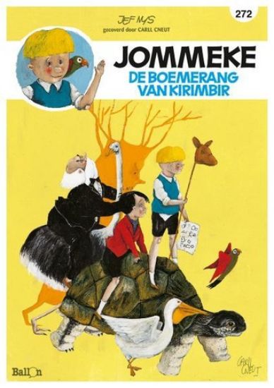 Afbeelding van Jommeke #272 - Boemerang (carll cneut) - Tweedehands (BALLON, zachte kaft)