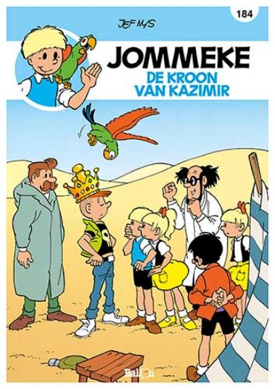 Afbeelding van Jommeke #184 - Kroon van kazimir (story) (BALLON, zachte kaft)
