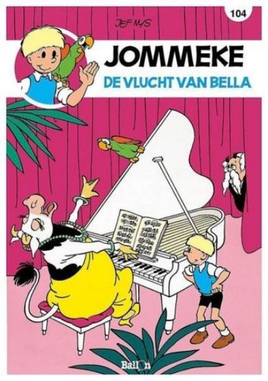 Afbeelding van Jommeke #104 - Vlucht van bella (story) (BALLON, zachte kaft)