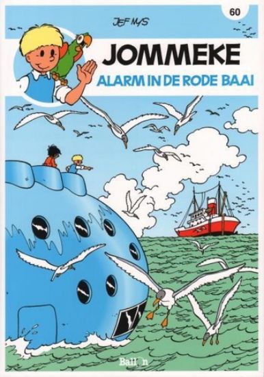 Afbeelding van Jommeke #60 - Alarm in de rode baai - Tweedehands (STANDAARD, zachte kaft)