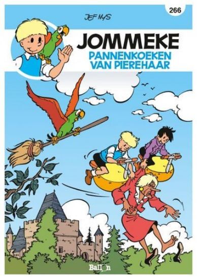 Afbeelding van Jommeke #266 - Pannenkoeken van pierehaar (BALLON, zachte kaft)