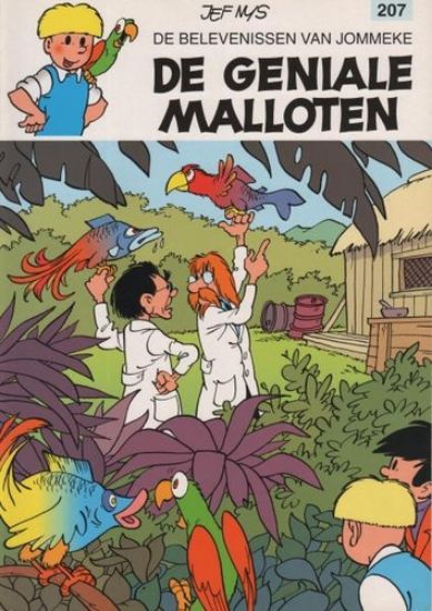 Afbeelding van Jommeke #207 - Geniale malloten (DE STRIPUITGEVERIJ, zachte kaft)