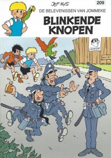 Afbeelding van Jommeke #209 - Blinkende knopen (DE STRIPUITGEVERIJ, zachte kaft)