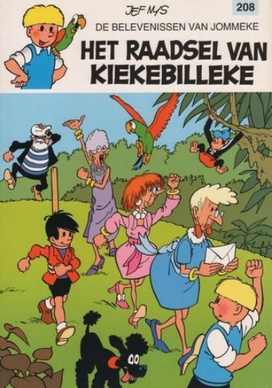 Afbeelding van Jommeke #208 - Raadsel van kiekebilleke (DE STRIPUITGEVERIJ, zachte kaft)
