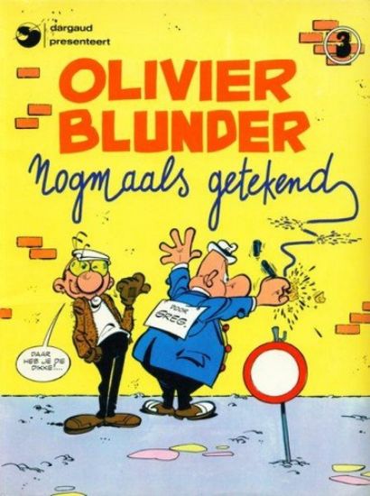 Afbeelding van Olivier blunder #3 - Nogmaals getekend - Tweedehands (DARGAUD - OBERON, zachte kaft)