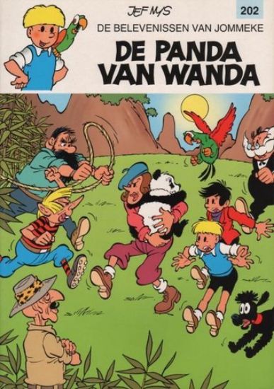 Afbeelding van Jommeke #202 - Panda van wanda (DE STRIPUITGEVERIJ, zachte kaft)