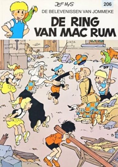 Afbeelding van Jommeke #206 - Ring van mac rum (DE STRIPUITGEVERIJ, zachte kaft)